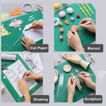 qjh-work-cutting-mat-pad-a1-90-x-60-cm-qj4 (1) Taffware Working Pad Cutting Mat Alas Potong Papan Kerja A1 90x60cm - QJ4