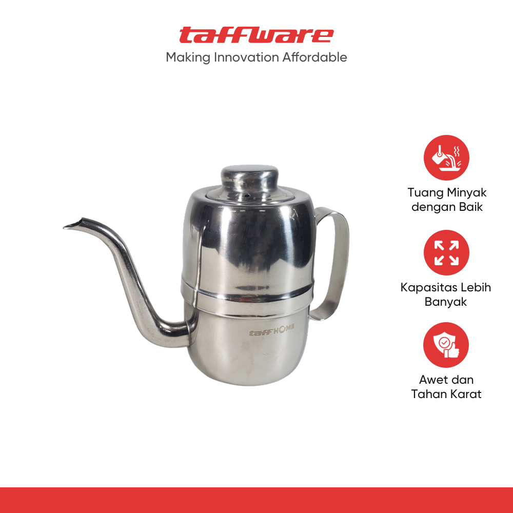 TaffHOME Teko Minyak Serbaguna Multifunction Cooking Oil Pot - SSO14