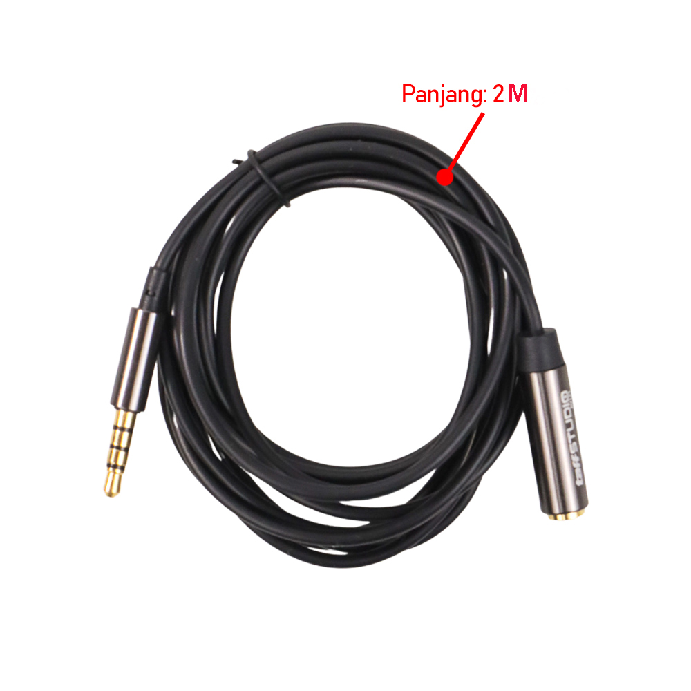 TaffSTUDIO Kabel Aux Audio Extension 3.5mm Male to Female - AV121