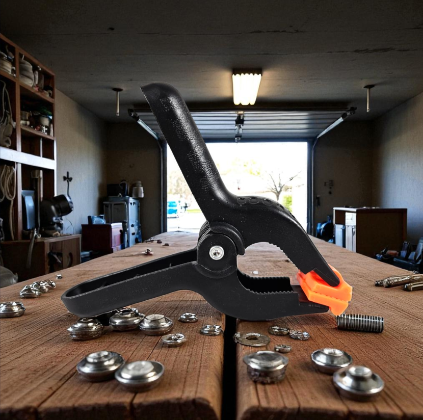 TaffSTUDIO Klip Jepit Backdrop Studio Fotografi Woodworking 4 Inch - PB-A06