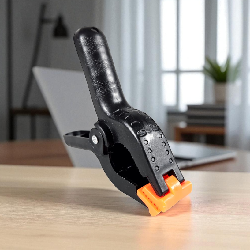 TaffSTUDIO Klip Jepit Backdrop Studio Fotografi Woodworking 4 Inch - PB-A06