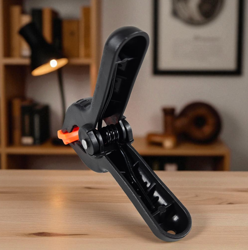 TaffSTUDIO Klip Jepit Backdrop Studio Fotografi Woodworking 4 Inch - PB-A06