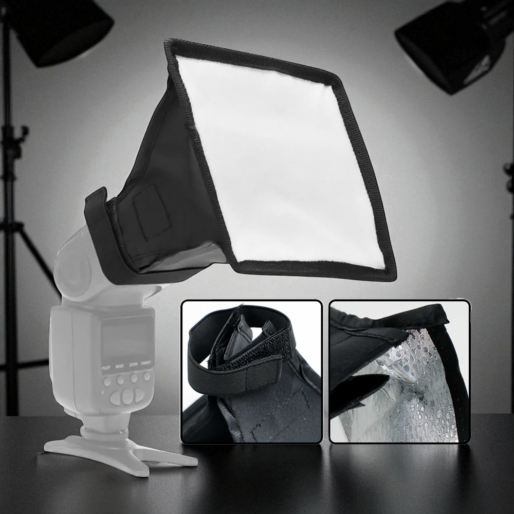 TaffSTUDIO Universal Softbox Flash Diffuser Camera DSLR - YC1517