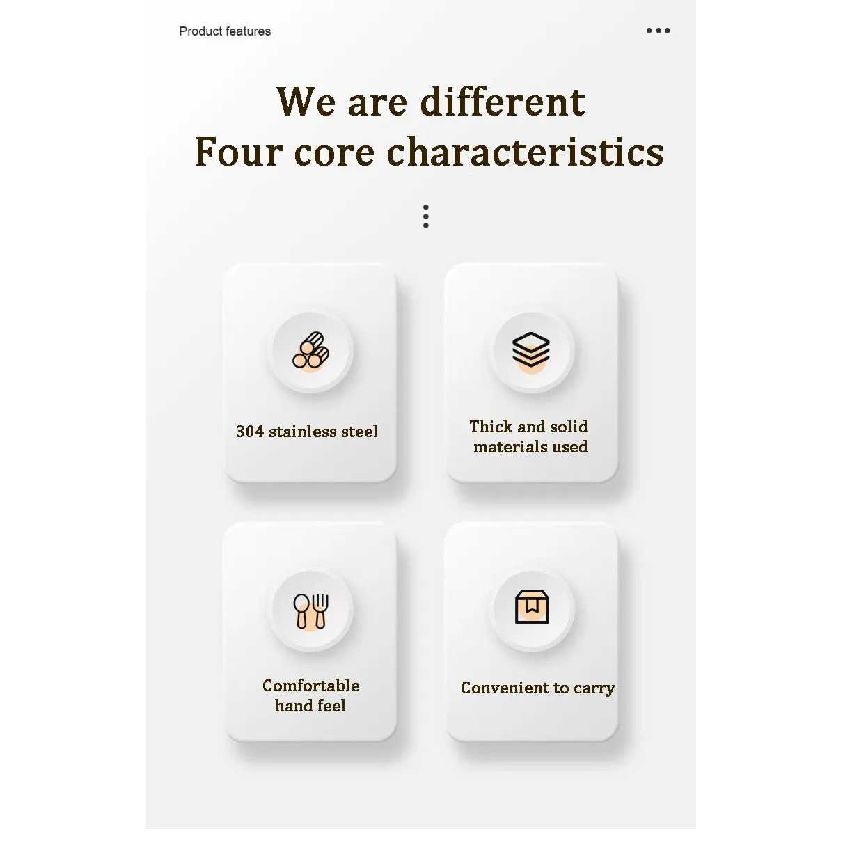 TaffHOME Sendok dan Garpu Mini Cutlery Spoon 304 Stainless Steel - R-304