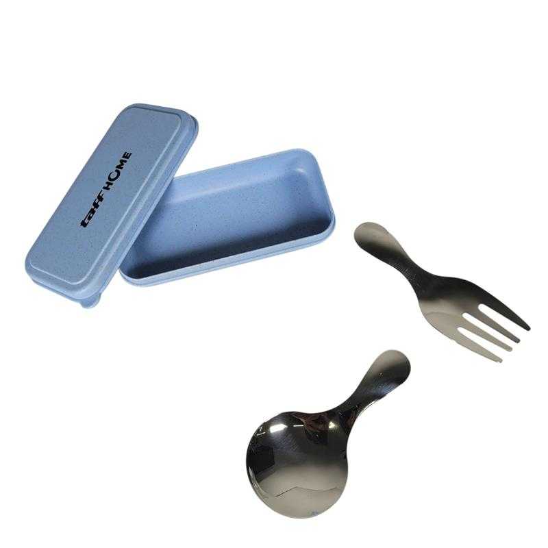 TaffHOME Sendok dan Garpu Mini Cutlery Spoon 304 Stainless Steel - R-304