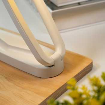 TaffLED Lampu Meja Belajar Rechargeable Foldable 3 Color 8W - 1308