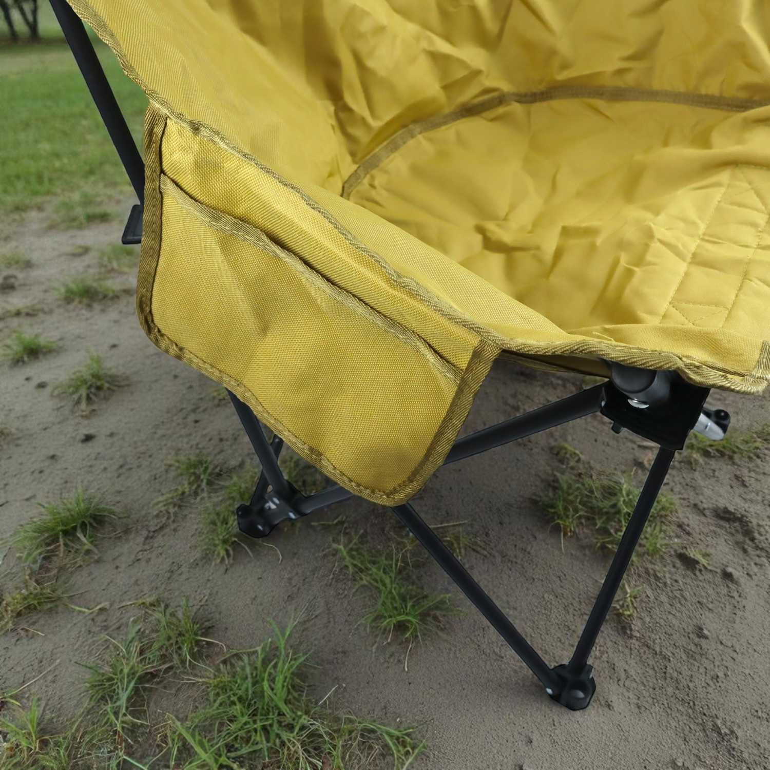 TaffSPORT Kursi Lipat Outdoor Camping Portable Oxford Folding Chair - FO021
