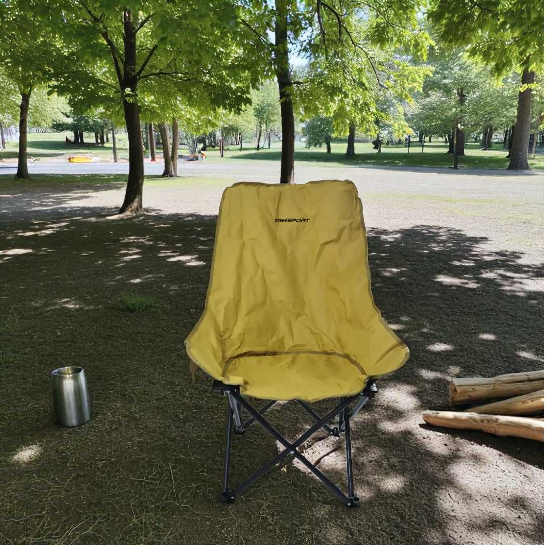 TaffSPORT Kursi Lipat Outdoor Camping Portable Oxford Folding Chair - FO021