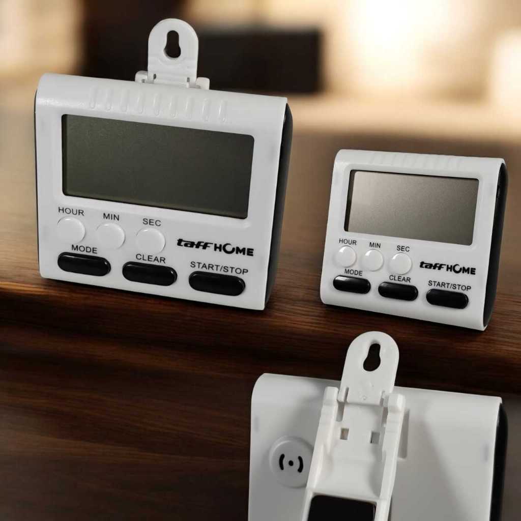 TaffHOME Timer Masak Dapur Magnetic Stand Kitchen Countdown Clock - JS-183