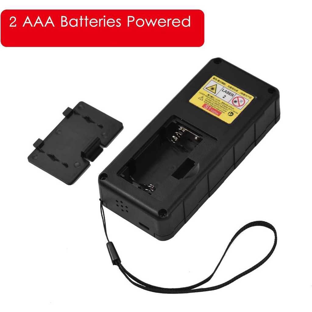 Taffware Meteran Laser Digital Distance Meter Rangefinder Portable 40M - S1