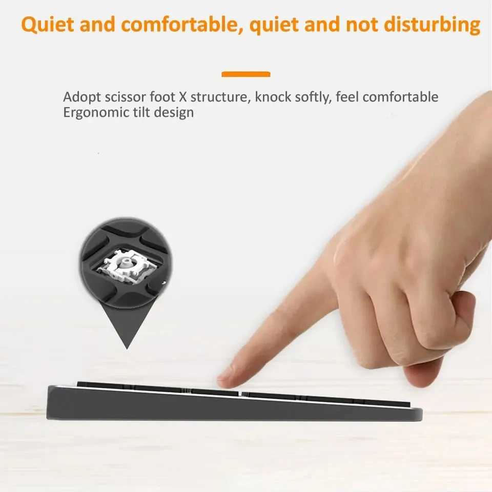 Taffware Keyboard Numeric Numpad 2.4GHz Bluetooth Silent Keypad - K35