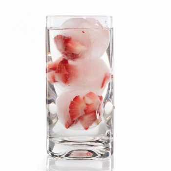 TaffHOME Cetakan Es Batu Jelly Bulat 4 Grid Ice Cube Mold - TW-160
