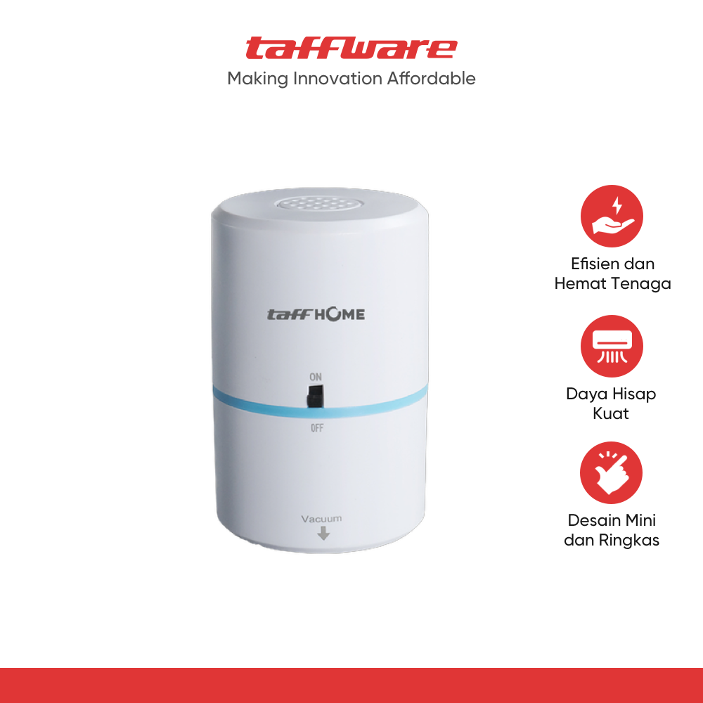 TaffHOME Pompa Vakum Baju Elektrik Vacuum Bag Pump EU Plug 3-5 kPa - GR-202