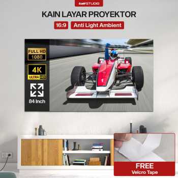 TaffSTUDIO Kain Layar Proyektor Anti-light Ambient Screen Curtain-  L21