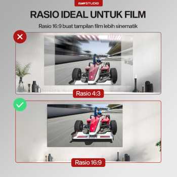 TaffSTUDIO Kain Layar Proyektor Anti-light Ambient Screen Curtain-  L21