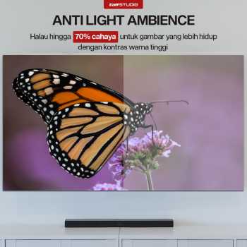 TaffSTUDIO Kain Layar Proyektor Anti-light Ambient Screen Curtain-  L21