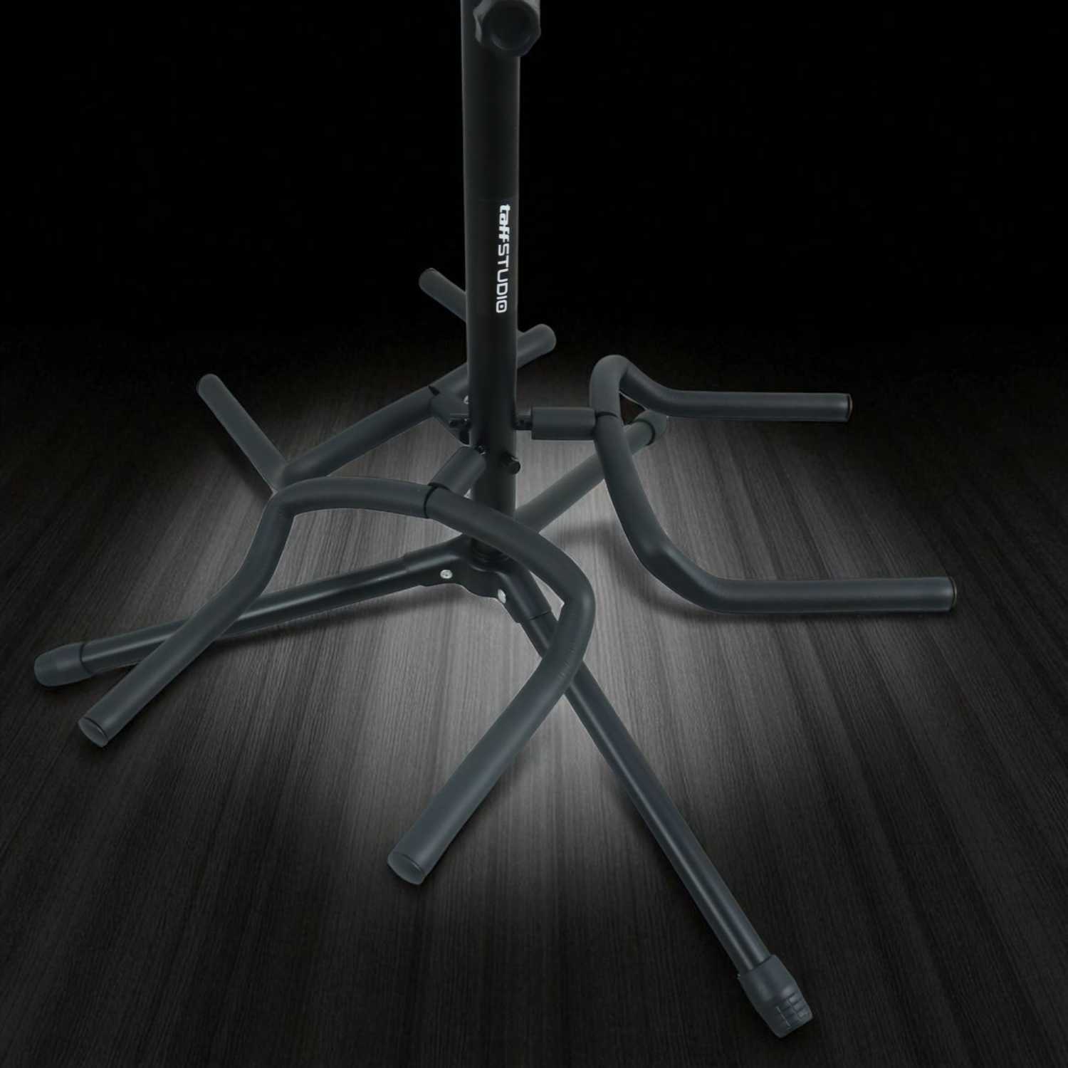 TaffSTUDIO Stand Gitar Folding 3 Dock Adjustable Besi - HK434