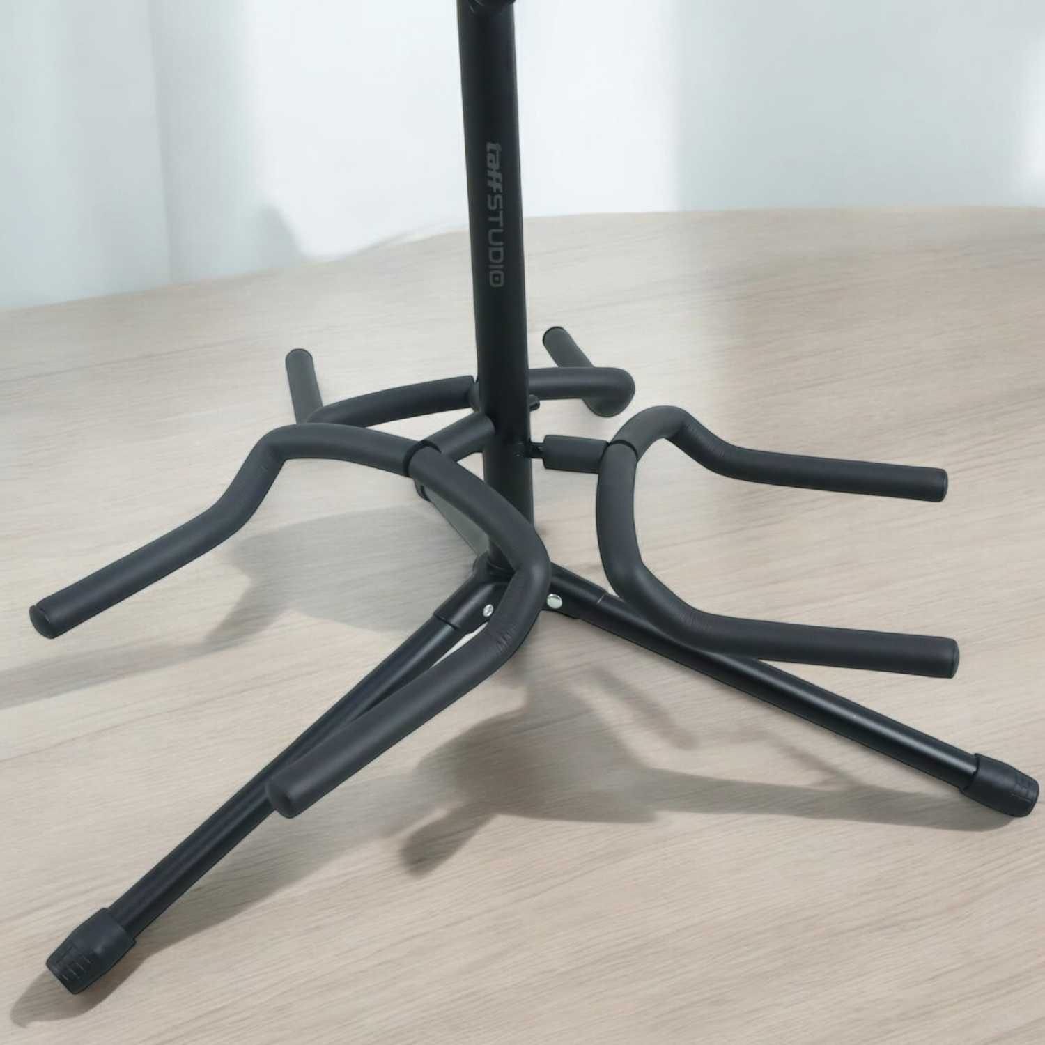 TaffSTUDIO Stand Gitar Folding 3 Dock Adjustable Besi - HK434