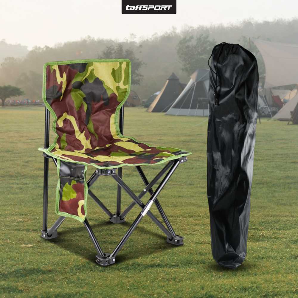 TaffSPORT Kursi Lipat Portable Memancing Outdoor Fishing Chair - AAN147
