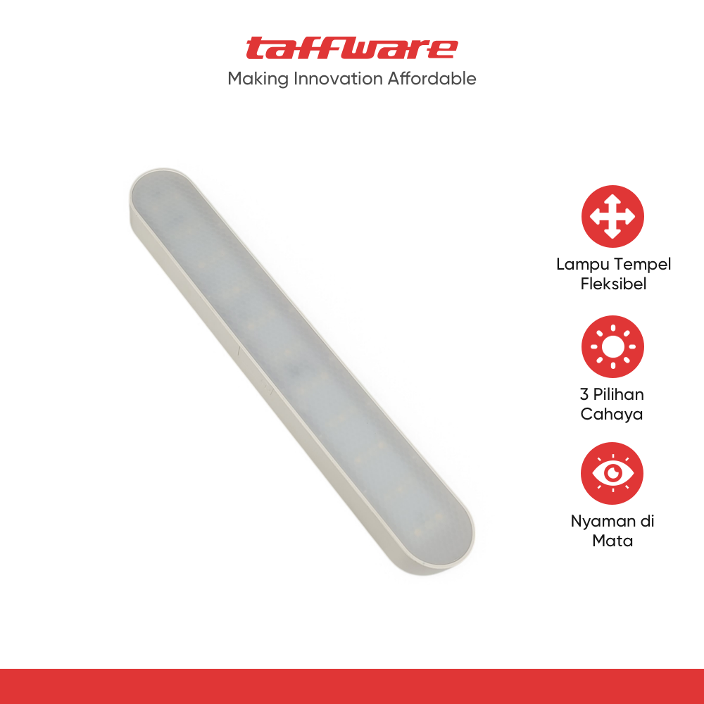 TaffLED Lampu Tempel Magnetic LED 3in1 Color Honeycomb Rechargeable 5W - 1613-28