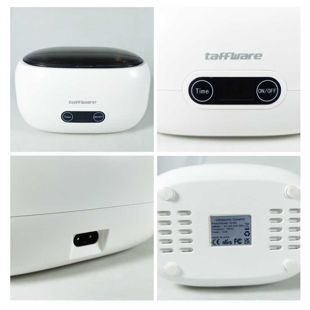 Taffware Pembersih Kacamata Perhiasan Ultrasonic Cleaner 45kHz 600ml - SJ-W3