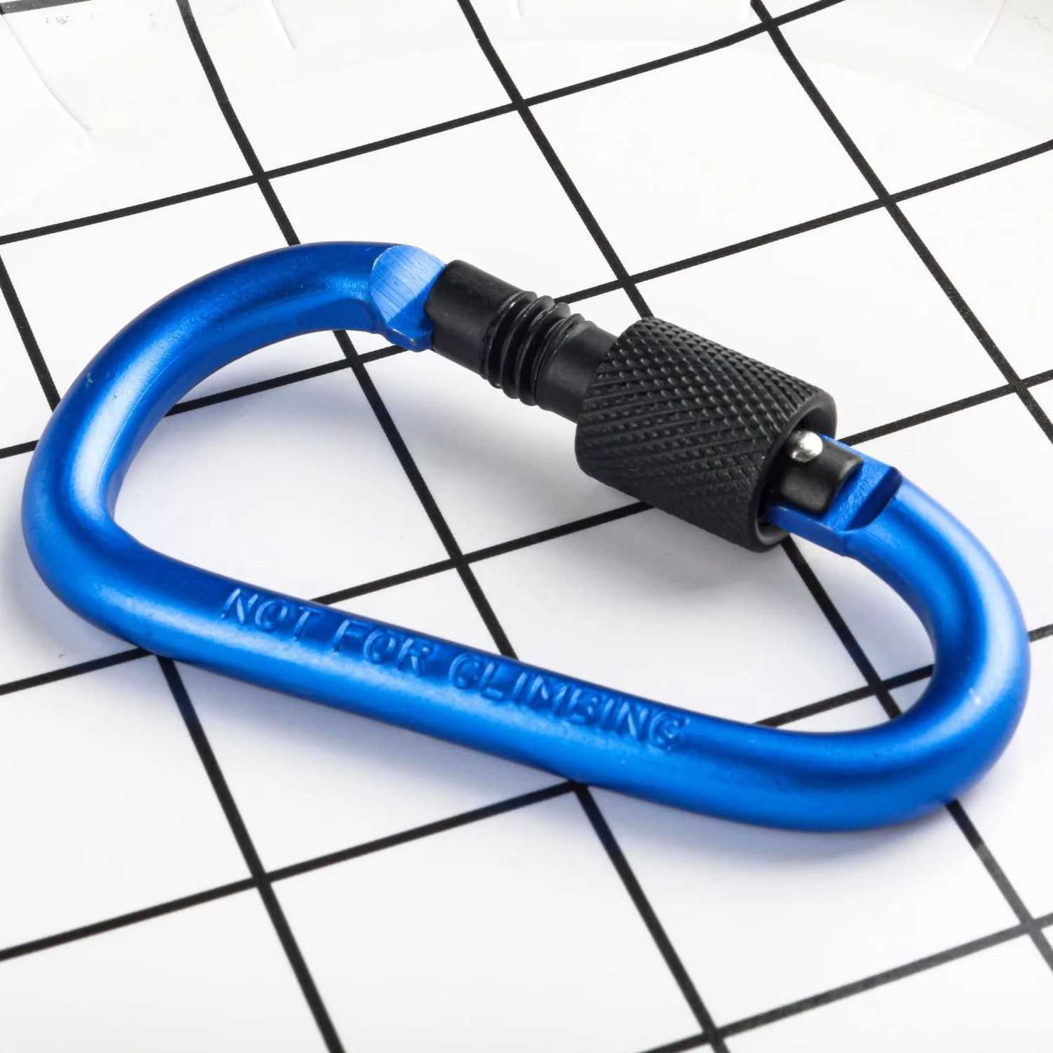 TaffSPORT Karabiner Gantungan Tas Aluminium Quickdraw Carabiner - K12L
