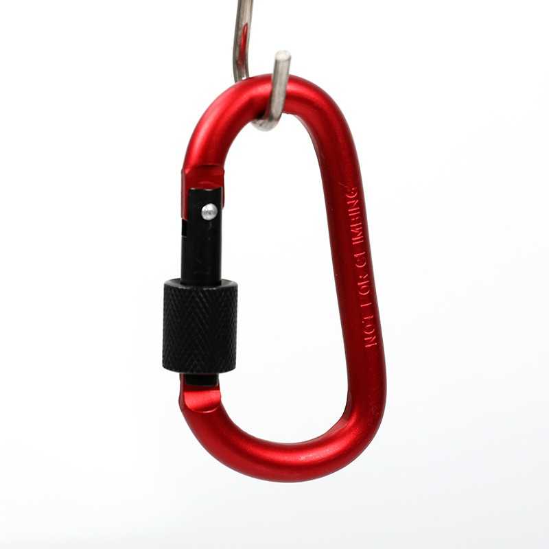 TaffSPORT Karabiner Gantungan Tas Aluminium Quickdraw Carabiner - K12L