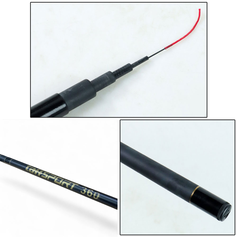 TaffSPORT Joran Pancing Tegek Fiberglass Fishing Rod - 360