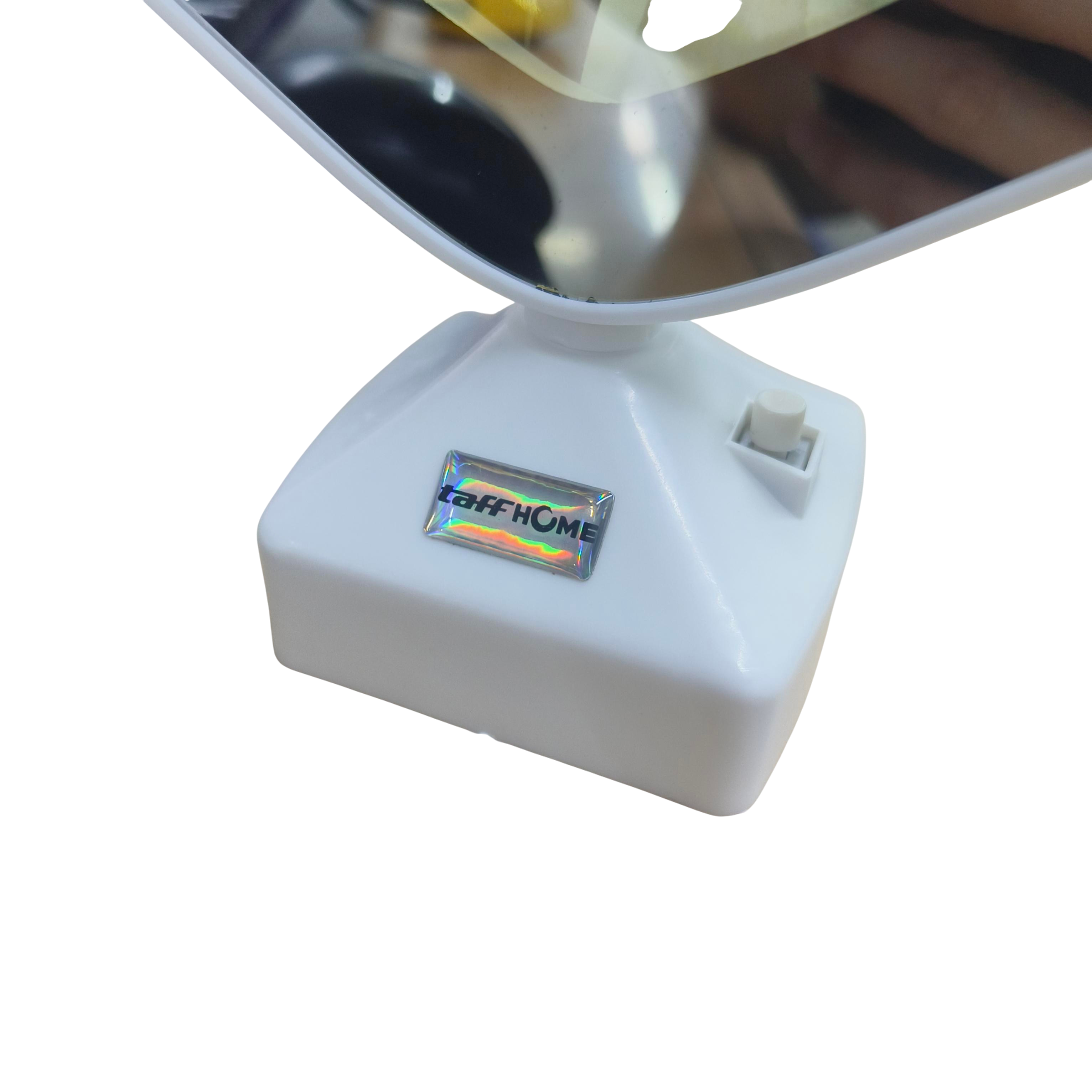 TaffHOME Cermin Make Up Heart Shaped Magic Mirror Table LED - L-223