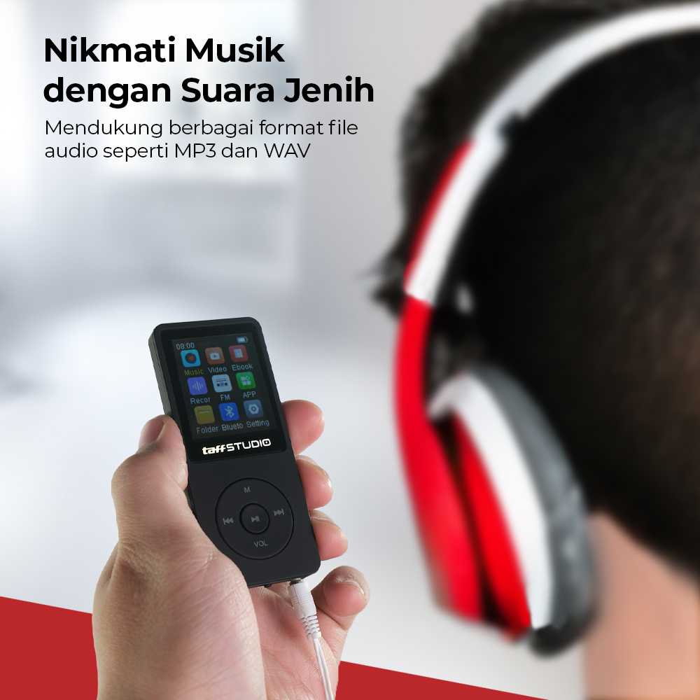TaffSTUDIO MP3 Digital Audio Player MP4- ZY418