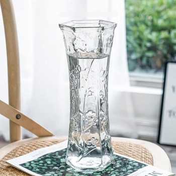 TaffHOME Vas Bunga Dekorasi Interior Ruang Tamu Motif Bambu - AR-3A