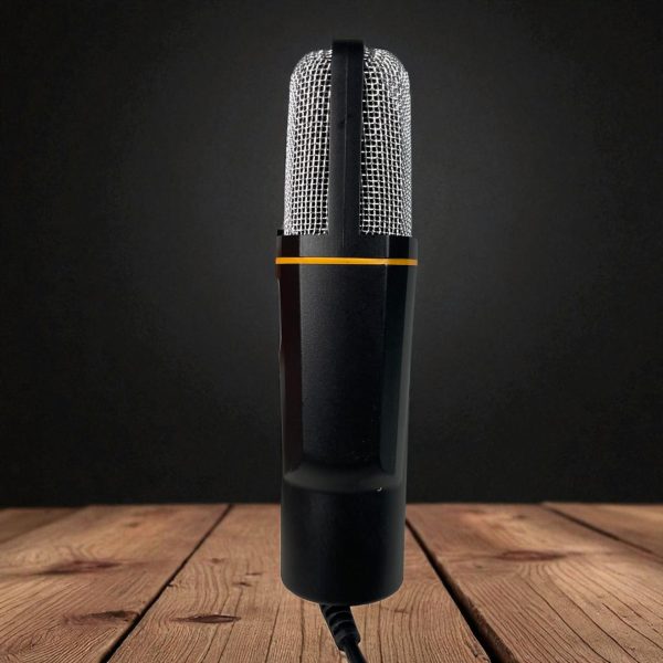 TaffSTUDIO Mikrofon Kondenser Microphone Condenser Podcast with Stand - SF-666