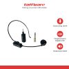 TaffSTUDIO Wireless Lavalier Lapel Microphone 6.35mm Adapter 2.4G - HX-W008