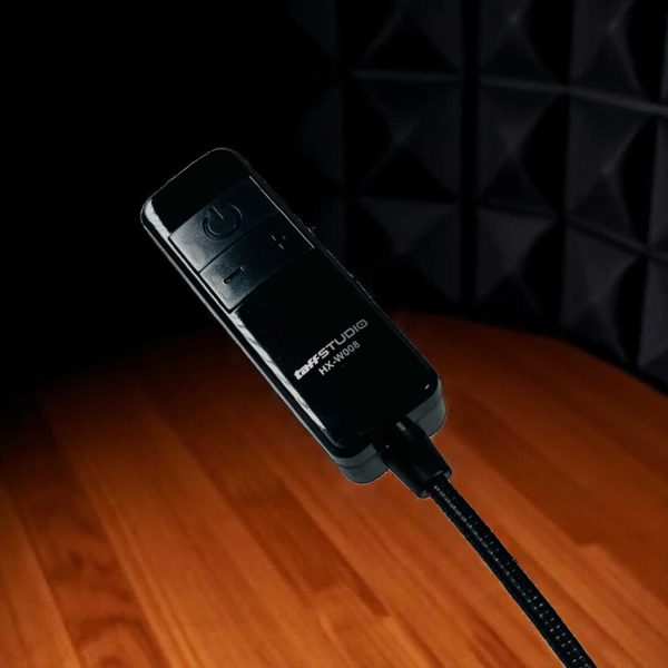 TaffSTUDIO Wireless Lavalier Lapel Microphone 6.35mm Adapter 2.4G - HX-W008