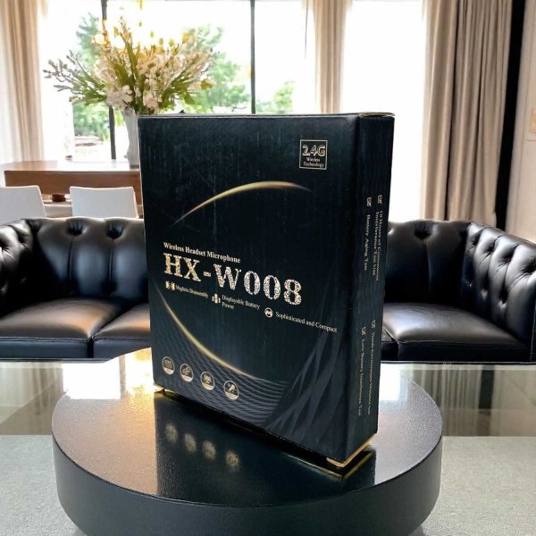 TaffSTUDIO Wireless Lavalier Lapel Microphone 6.35mm Adapter 2.4G - HX-W008