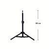 TaffSTUDIO Lampu Studio Fill Light Dimmable 3in1 Color with Tripod - ZD610