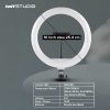 TaffSTUDIO Lampu Ring Light LED 3in1 Color Phone Holder 25.4cm 10W - QX-260