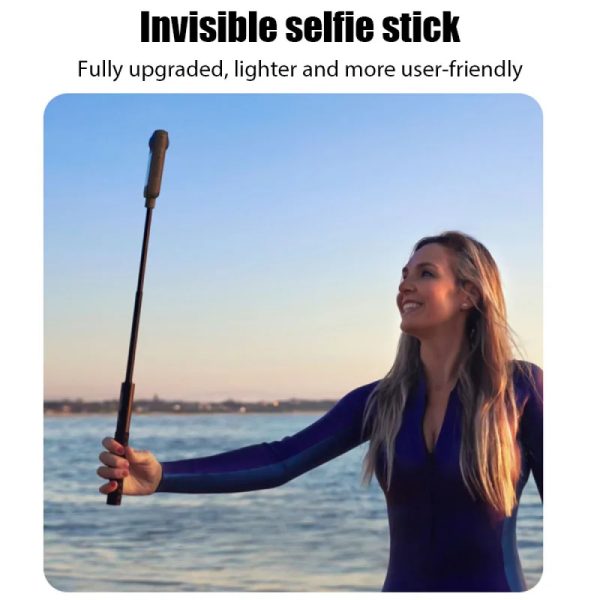 TaffSTUDIO Tongsis Ultra Long Invisible Selfie Stick for Insta360 1.2M - YZ711