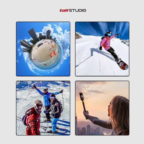 TaffSTUDIO Tongsis Selfie Stick Ultra Long Invisible Insta360 GoPro - YZ502/YZ525/YZ511/YZ520