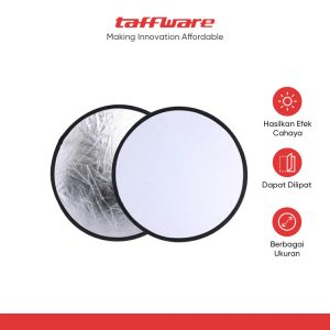 TaffSTUDIO Reflektor Cahaya Fotografi Studio 2in1 Foldable - MA11