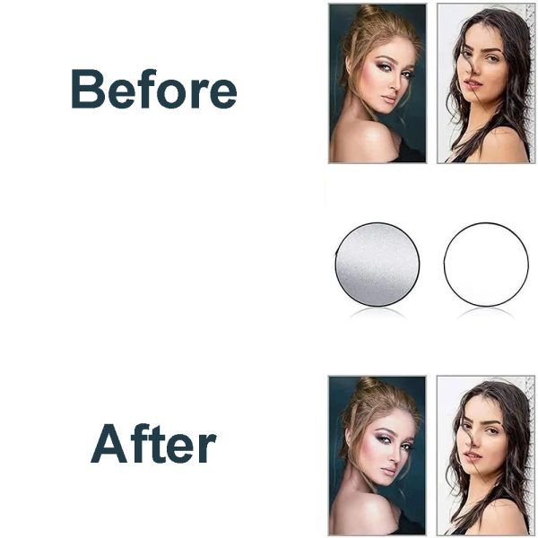 TaffSTUDIO Reflektor Cahaya Fotografi Studio 2in1 Foldable - MA11