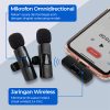 TaffSTUDIO Wireless Lavalier Lapel Microphone Vlogger Lightning - E60