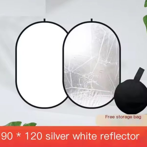 TaffSTUDIO Reflektor Cahaya Fotografi Studio 2in1 Foldable - TF-96