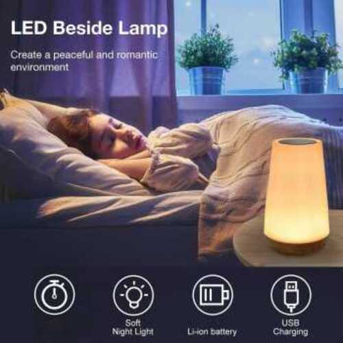 TaffLED Lampu Tidur LED RGB Night Lamp Rechargeable 1200mAh 13 Color - XTZ-5A