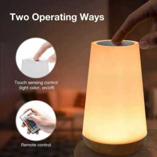 TaffLED Lampu Tidur LED RGB Night Lamp Rechargeable 1200mAh 13 Color - XTZ-5A