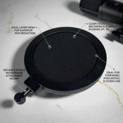TaffSTUDIO Microphone and Smartphone Stand Holder 360 Degree - MS-70B