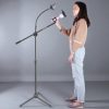 TaffSTUDIO Microphone and Smartphone Stand Holder 360 Degree - MS-70B