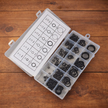 Taffware Karet Rubber O-Ring Seal Tightening Repair Kit 225 PCS - E436