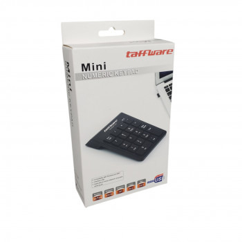 Taffware Keyboard Numeric Numpad Wireless Mini 2.4GHz Scissor Switch - i120