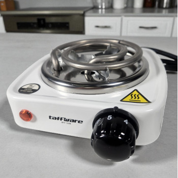 Taffware Kompor Listrik 1 Tungku Mini Portable Coil Hot Plate 500W - WY-03B